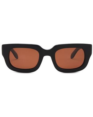 BRU Eyewear Belmont Square Sunglasses - Brown
