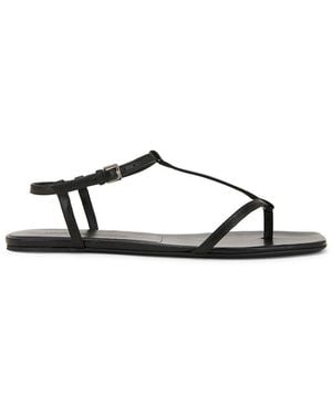 Loulou de Saison Amaru Thong Sandal - Black