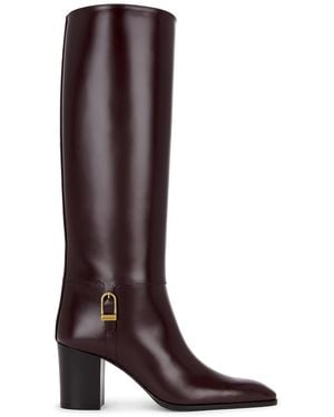 Saint Laurent Julia Boot - Brown