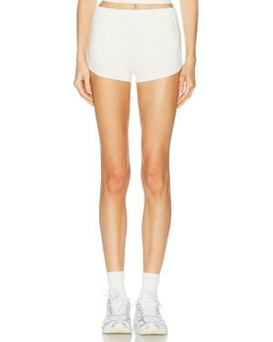 ÉTERNE Mini Track Short - White