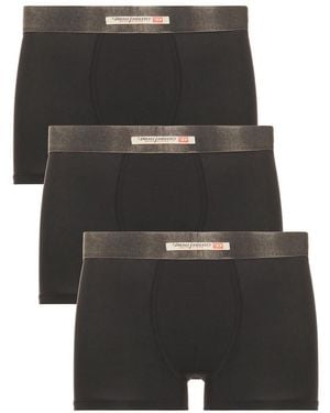 DIESEL Damien Denim Three Pack Underwear - Black