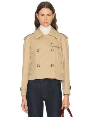 Burberry Haltye Jacket - Natural