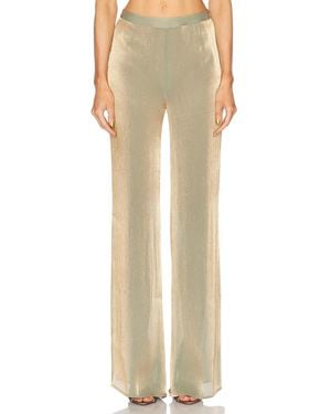 Priscavera Relaxed Straight Leg Pant - Natural