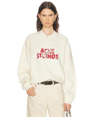 Acne Studios Fern Sweatshirt - Natural