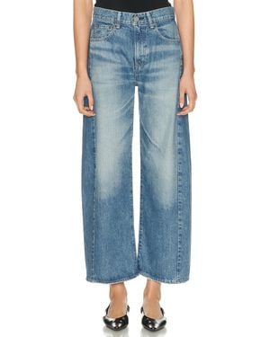 Moussy Bayard Side Line Cocoon Jeans - Blue