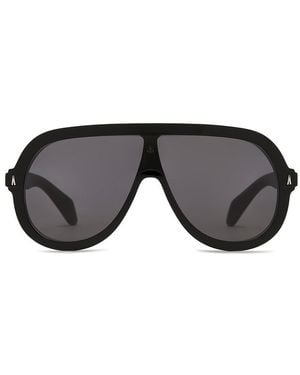 Moncler Sunsette Pilot Sunglasses - Gray