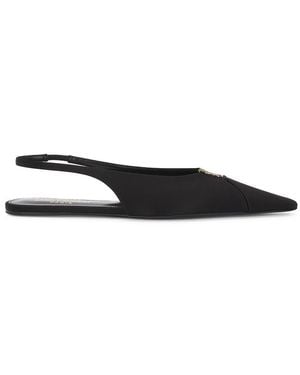 Saint Laurent Babylone Flat - White