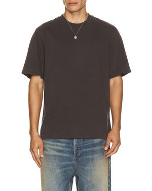 Agolde Asha Mock Neck Tee - Black