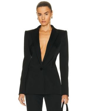 Galvan London Sculpted Blazer - Black