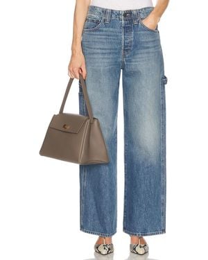 KHAITE Sowen Wide Leg Jeans - Blue