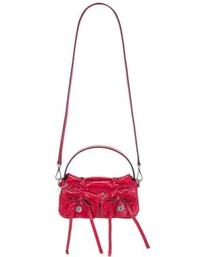 Acne Studios Multipocket Micro Crinkled Bag - Red