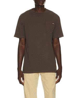 Dickies Heavy Weight Pocket Tee - Brown