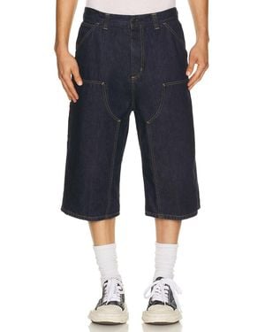 Carhartt Og Double Knee Long Short - Blue