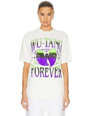 SIXTHREESEVEN Wu Tang Forever Date T-Shirt - White