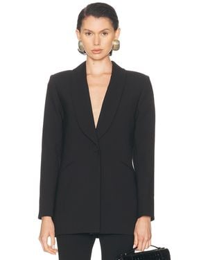 Carolina Herrera Single Breasted Blazer - Black