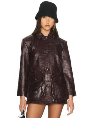 Helsa Schoolyard Jacket - Brown