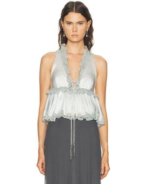 Chloé Sleeveless Lace Top - Multicolor