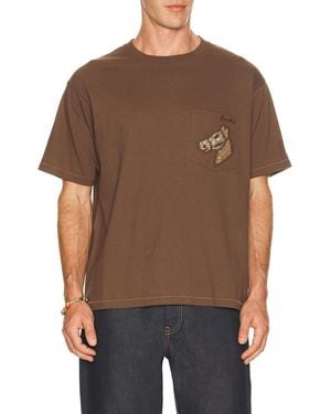 Bode Sequin Pony Tee - Brown