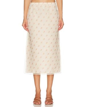 KHAITE Sydni Skirt - Natural