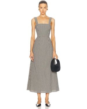 Posse Amelia Square Neck Dress - Multicolor