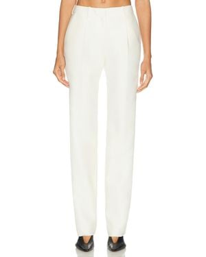 Balenciaga Slim Tailored Pant - White