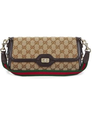 Gucci Luce Shoulder Bag - Natural