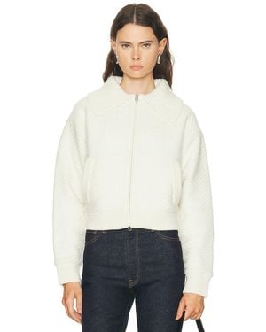Guest In Residence Cross Country Bomber Jacket - White