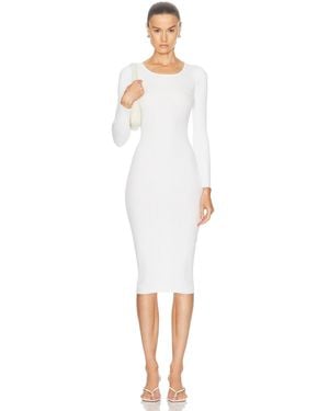 LPA Auburn Sweater Dress - White