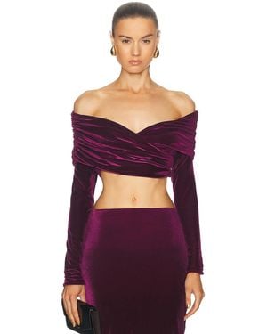 Maygel Coronel Lido Top - Purple