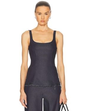 Marni Denim Tank Top - Blue
