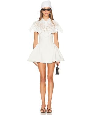 Helsa The Mademoiselle Mini Dress - White