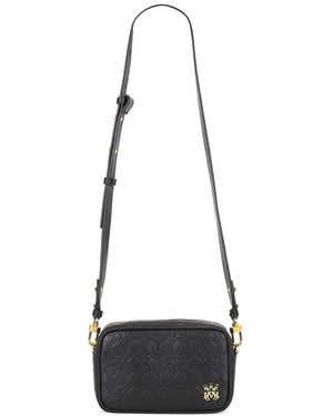 Amiri Ma Quad Leather Camera Case - Black