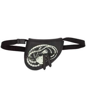 Dior X Cactus Jack Mini Saddle Bag - Black