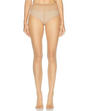 Wolford Individual 10 Tights - Natural