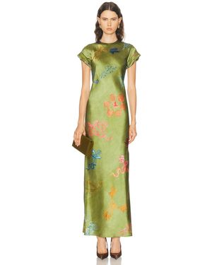 Alejandra Alonso Rojas Nausheen Dress - Green
