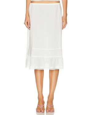 Cou Cou Intimates The Petticoat Skirt - White