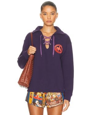 Bode Pet Pullover Sweater - Blue