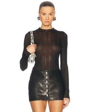 KHAITE Cosette Top - Black