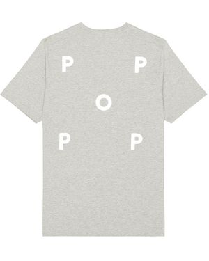 Pop Trading Co. Reflective Logo T-Shirt - White