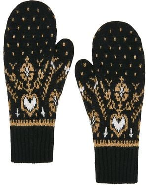 KHAITE Christel Mitten - Black