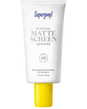 Supergoop Mineral Mattescreen Spf 40 - White
