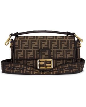 Fendi Ff 1974 Re-Edition Baguette Shoulder Bag - Black