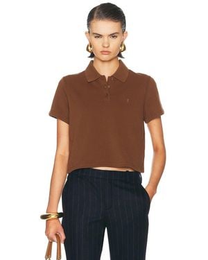 Saint Laurent Polo Top - Black
