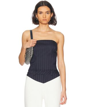 SER.O.YA Bridgette Bustier Top - Blue