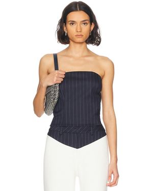 SER.O.YA Bridgette Bustier Top - Blue