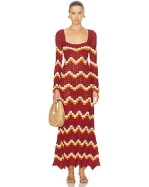 Escvdo Sumac Maxi Dress - Red