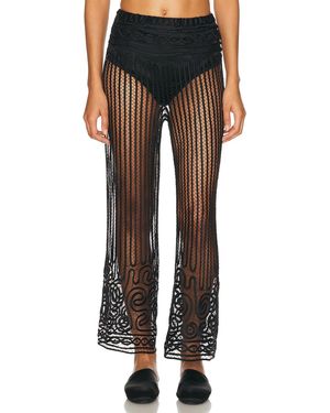 Bode Threadwork Pant - Black