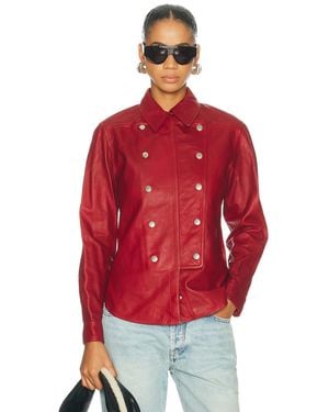 Isabel Marant Valdy Jacket - Red