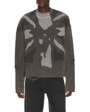 Represent Flag Sweatshirt - Gray