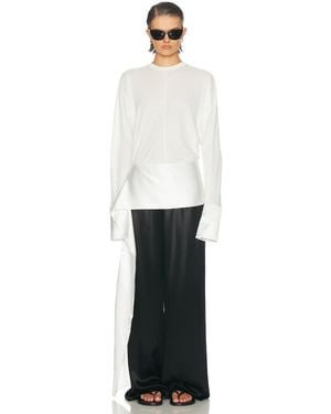 DARKPARK Luna Jersey Top - White